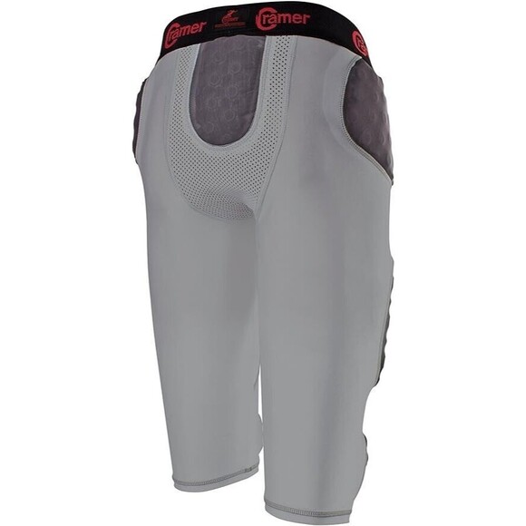 CRAMER Adult Football Game Pants Sz 3XL 7 Pads w/Hip, Tailbone, Thigh, Knee Pads - Picture 4 of 9
